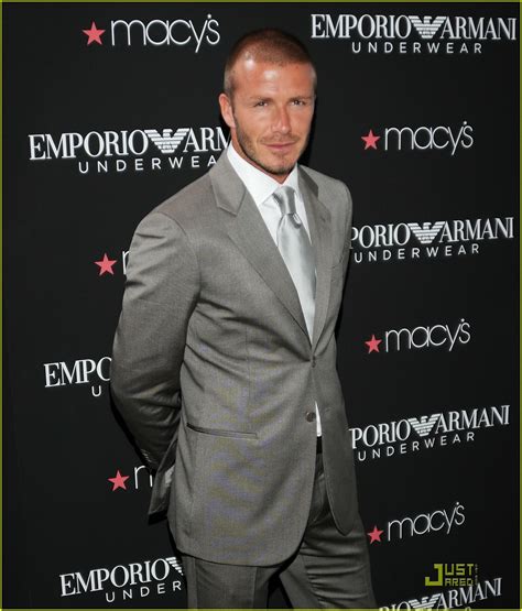 beckham emporio armani.